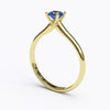 varitsa-jewellers - Solitaire Gold Engagement Ring with 0.4ct Brilliant Cut Sapphire - 01SG02S